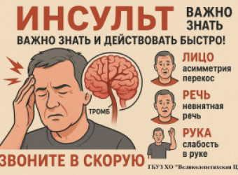 Всемирный день борьбы с инсультом: как распознать опасность и спасти жизнь