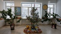 В поликлинических отделениях поликлиники предпраздничное настроение