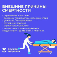 Профилактика снижения смертности от внешних причин