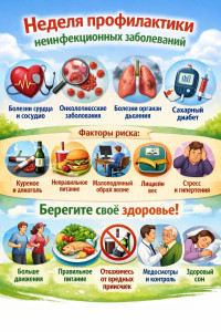 Неделя профилактики неинфекционных заболеваний