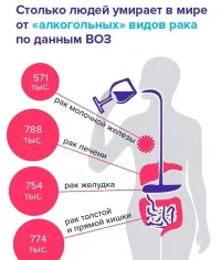 Прием алкоголя  однозначно повышает риск развития онкологических заболеваний. Связь эта доказана многочисленными исследованиями. Вот как алкоголь повышает риск развития рака:  1. Механизмы воздействия:  * Ацетальдегид: Алкоголь в организме расщепляется до