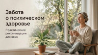 Забота о психическом здоровье – начните с себя